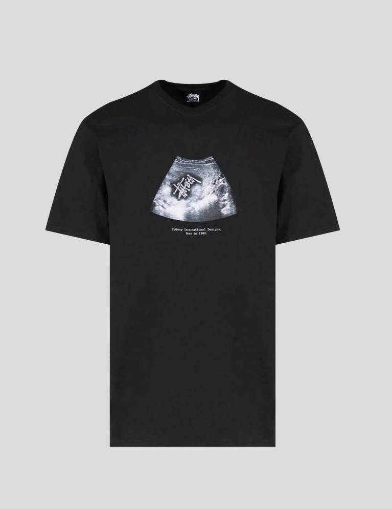 T-shirt STUSSY ultra tee nero